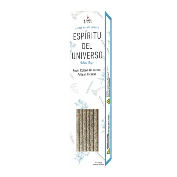 Soulsticks White Sage Resin Rolled Artisan Espiritu Incense