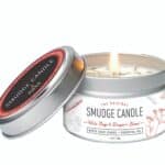 White Sage Dragon Blood Smudge Candle